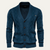 The Brecon Men's Cable Knit Button Front Cardigan
