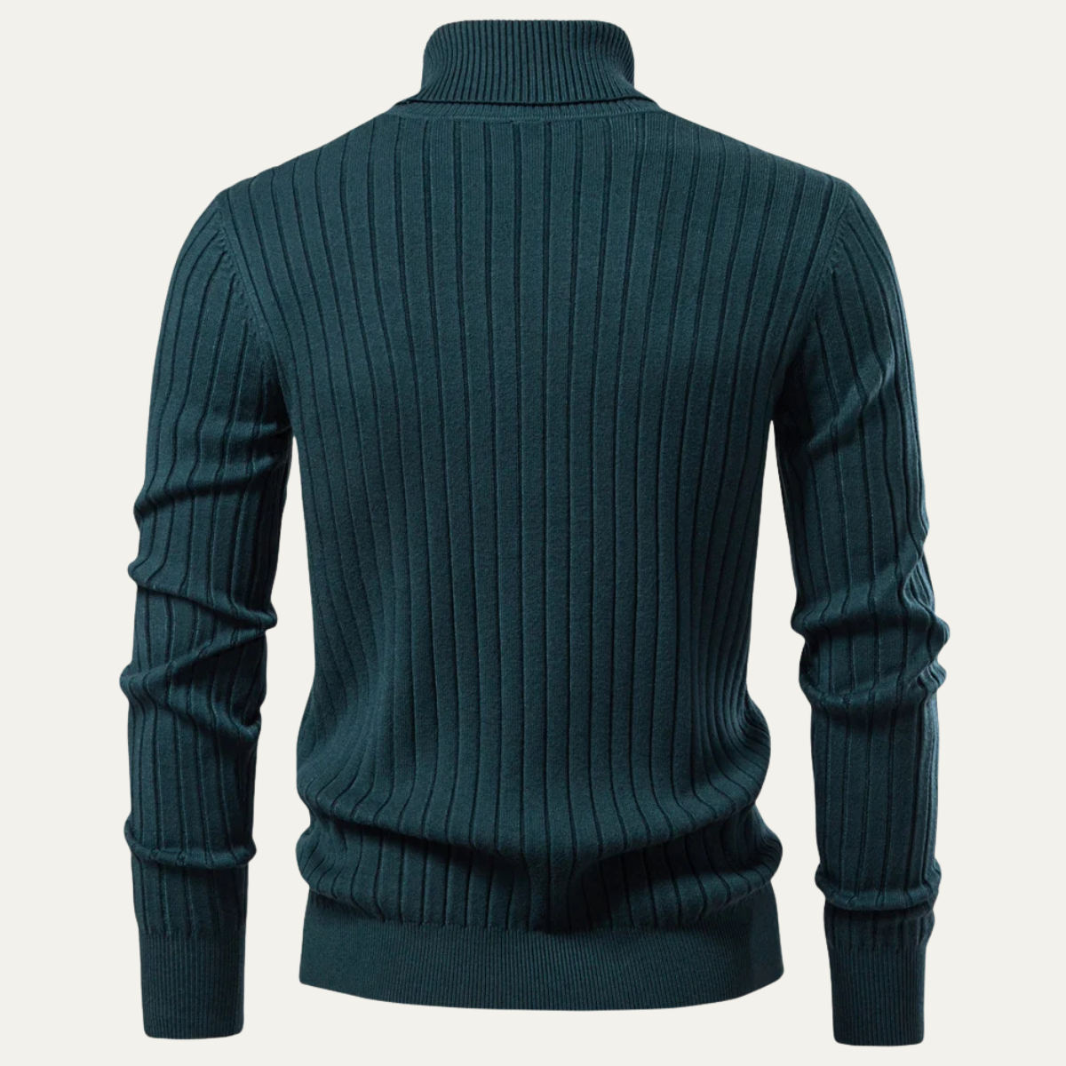 The Minori Men’s Premium Knit Ribbed Turtle Neck Jumper