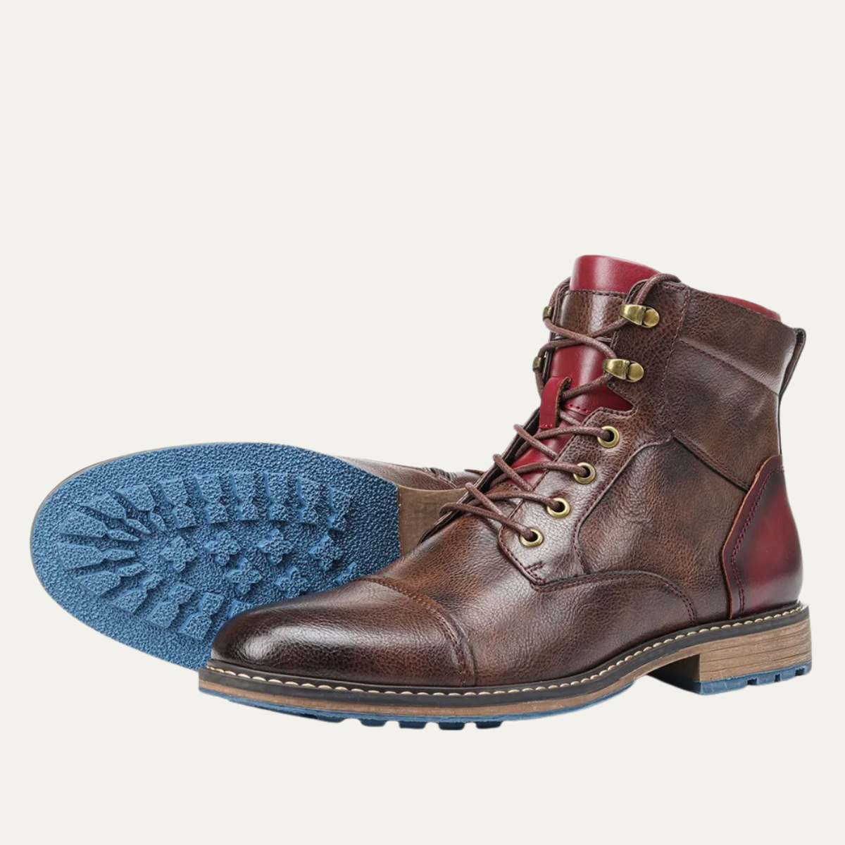 The Whitstable Men’s Casual Lace Up Leather Ankle Boots
