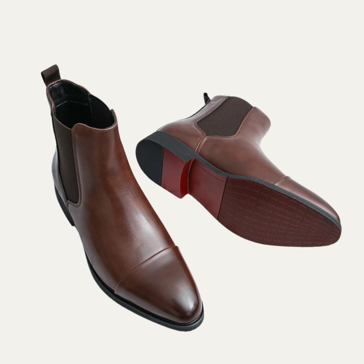 The Savile Row Leather Chelsea Boots for Men