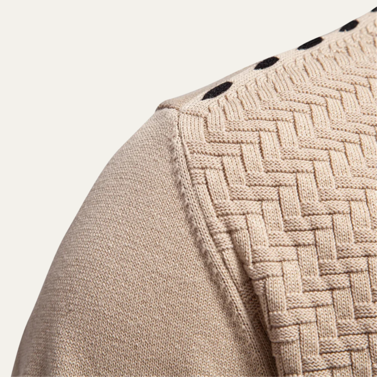 The Carmarthen Men's Stylish Button Front Knit Cardigan