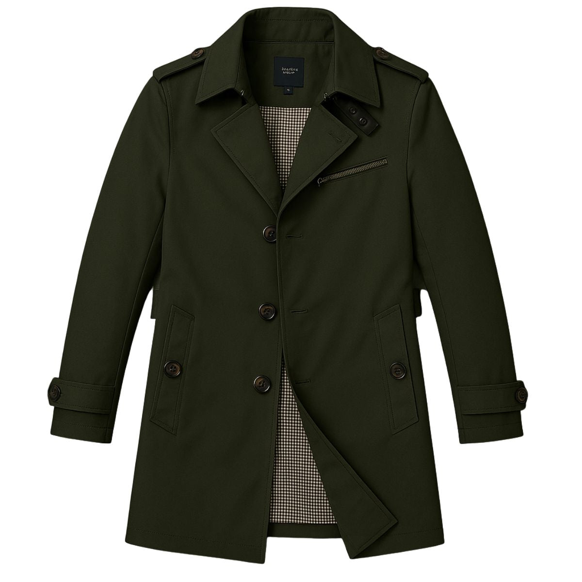 The MauroIcardi Elegant and Stylish Trench Coat for Men