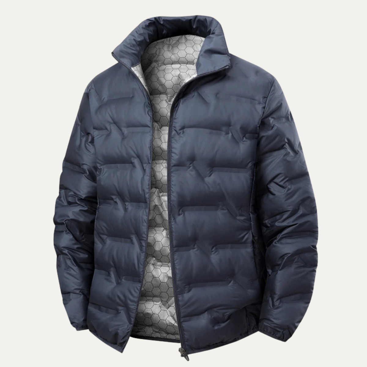 The Ischia Men’s Warm Winter Quilted Puffer Jacket