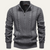 The Flintshire Men's Stylish Full Zip Warm Knitted Jacket