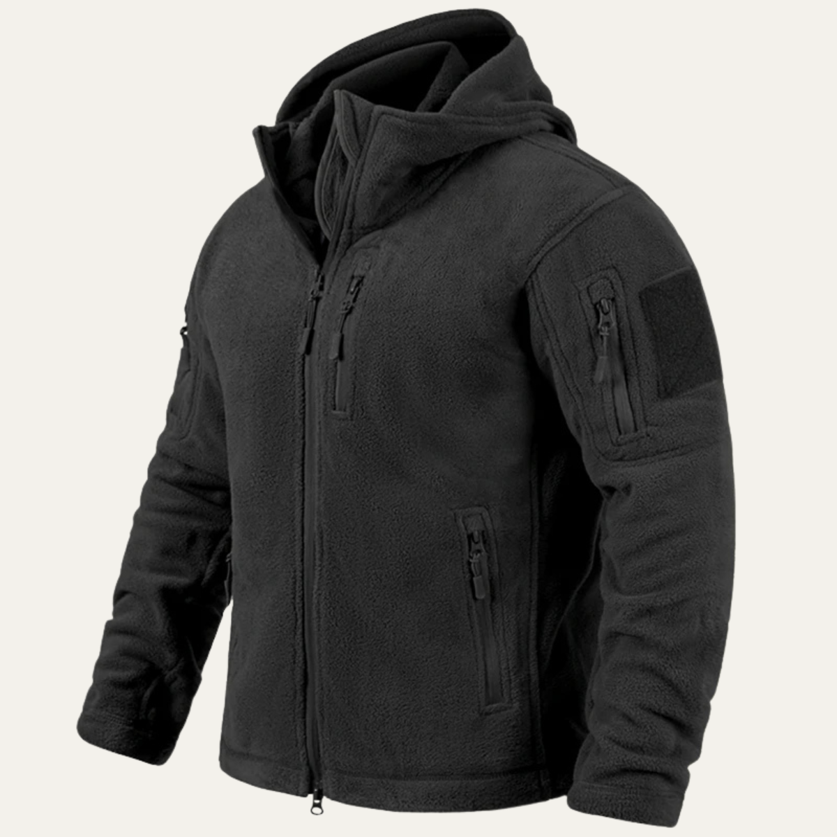 The Moray Men's Winter Fleece Tactital Hooded Jacket