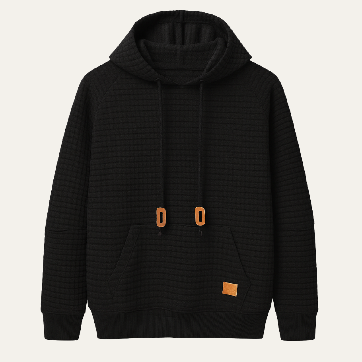 The Manarola Men’s Lightweight Waffle Knit Drawstring Jumper