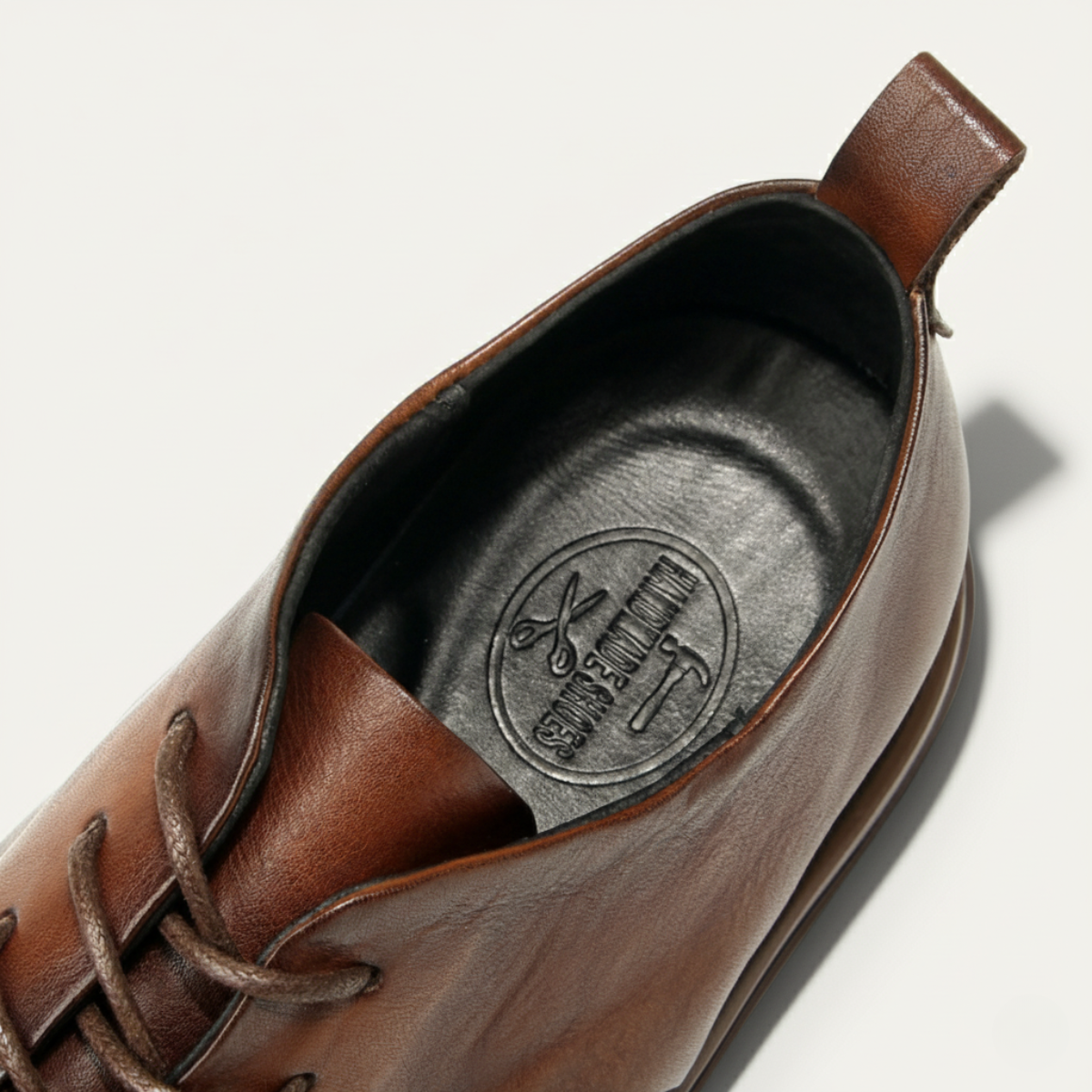 The Trento Men’s Leather Dress Shoe – Formal Lace Up Smart Shoe