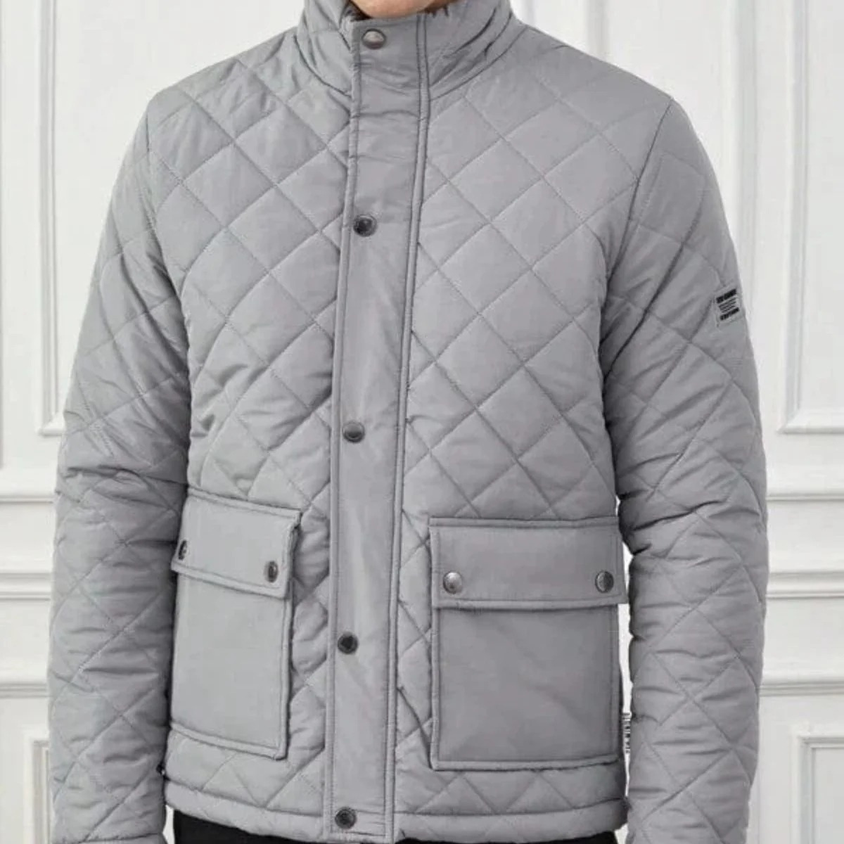 The Cotswolds Men's Warm Winter Quilted Jacket