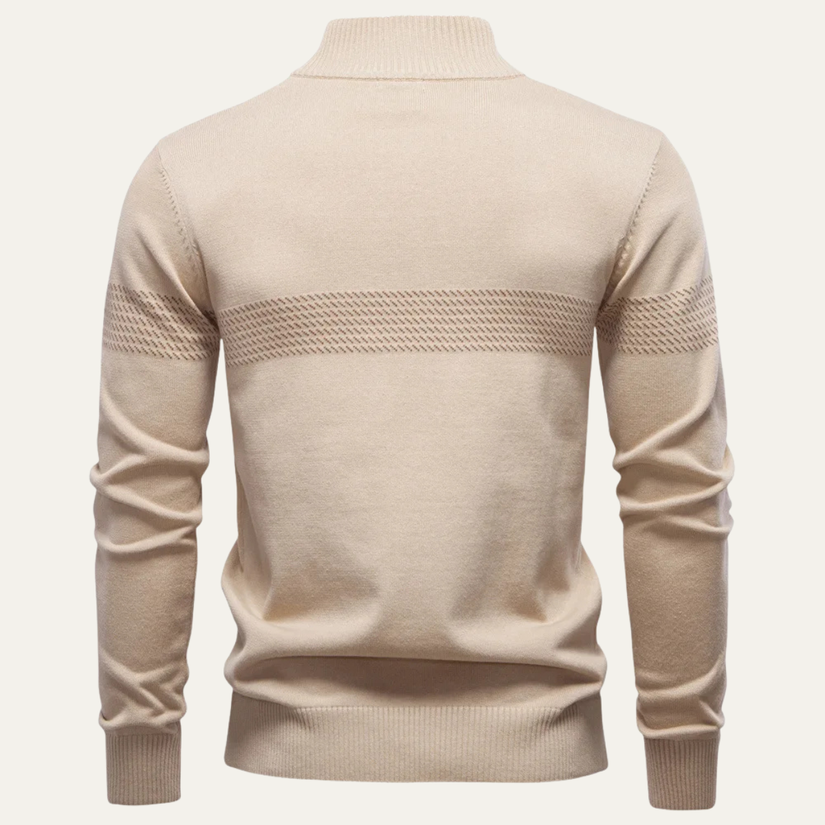 The Locorotondo Men’s Smart Half Zip Knit Jumper