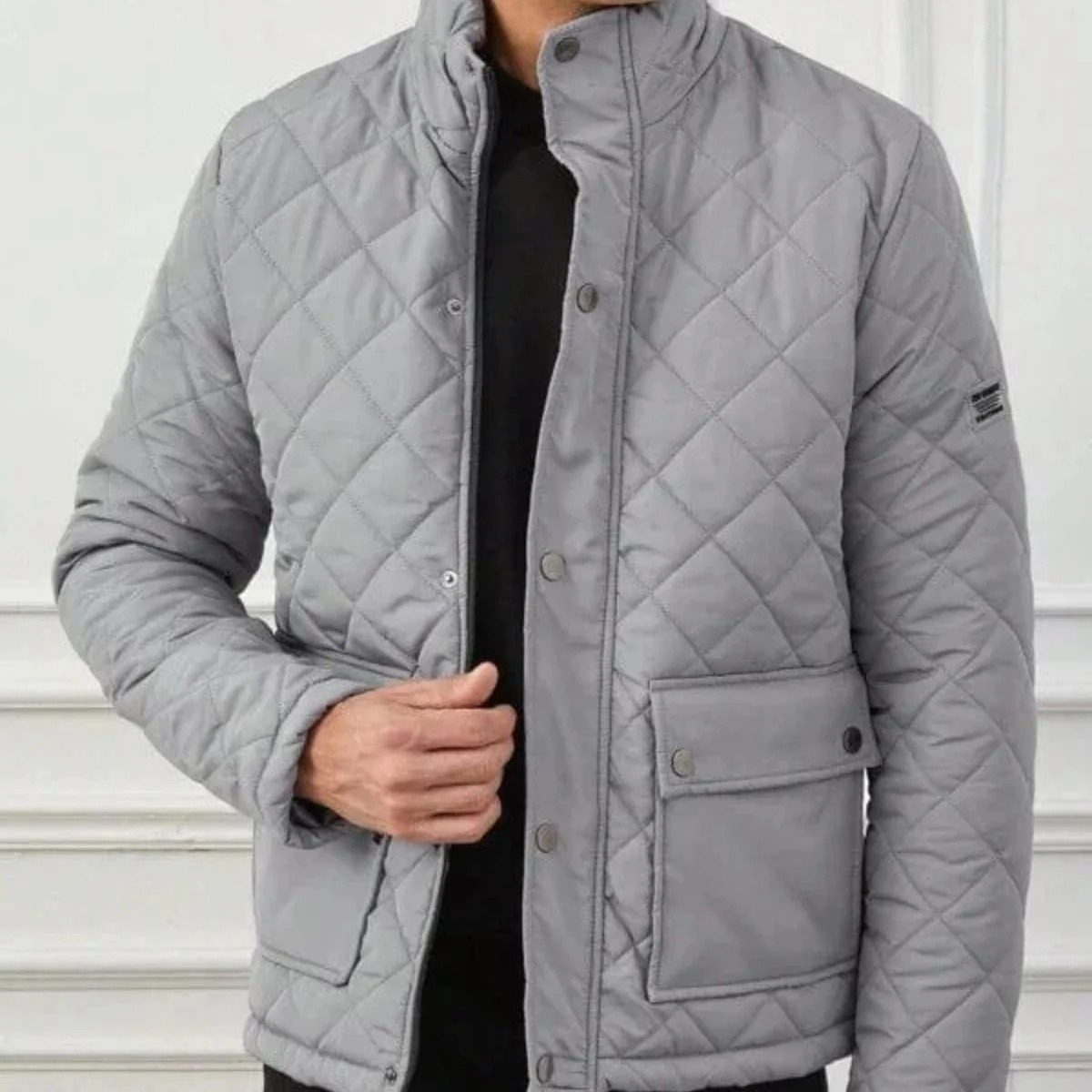 The Cotswolds Men's Warm Winter Quilted Jacket