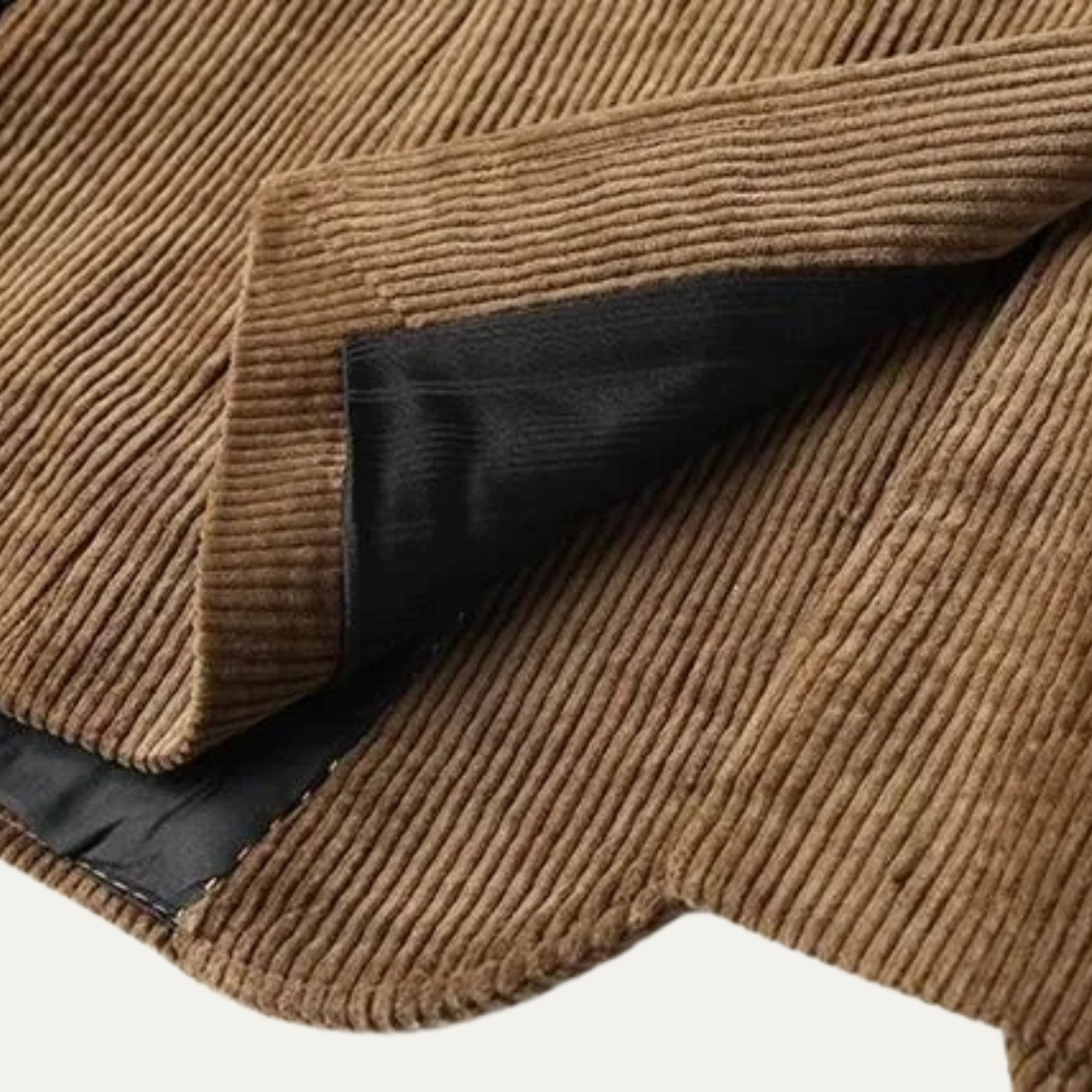 The Porto Cervo Men's Casual Two Button Corduroy Blazer Jacket