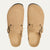 The Amalfi Beige Suede Clogs for Men — Relaxed Old Money Style