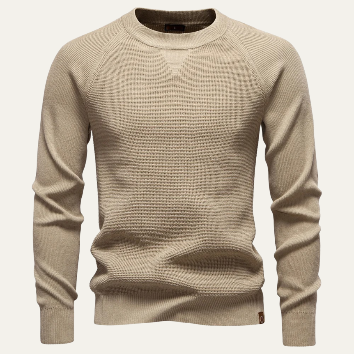 The Anglesey Men's Casual Knitted Crew Neck Jumper