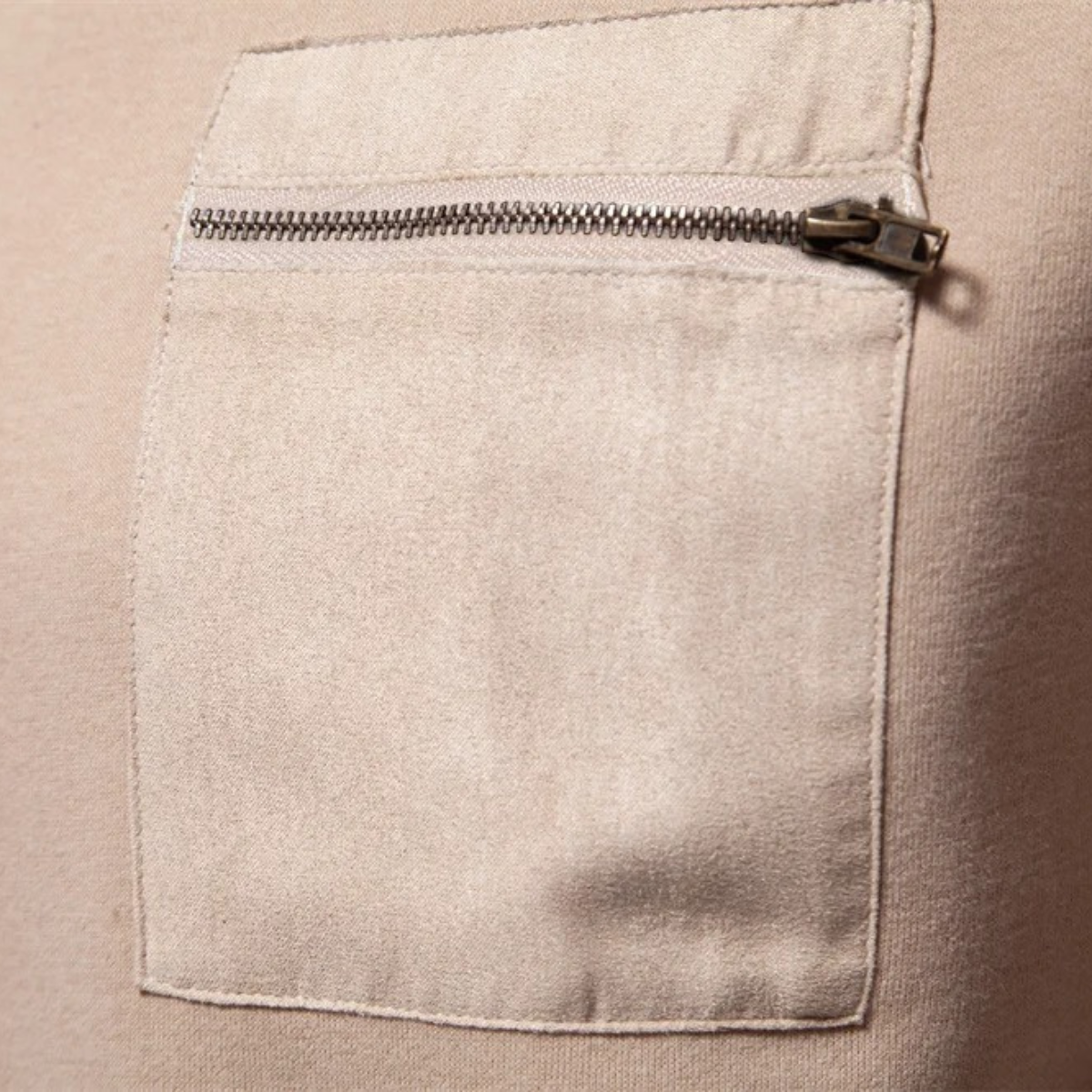 The Glasgow Men's Casual Crew Neck Jumper with Chest Pocket