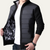 The Dundee Men's Winter Knit Sleeve Zip Up Puffer Jacket
