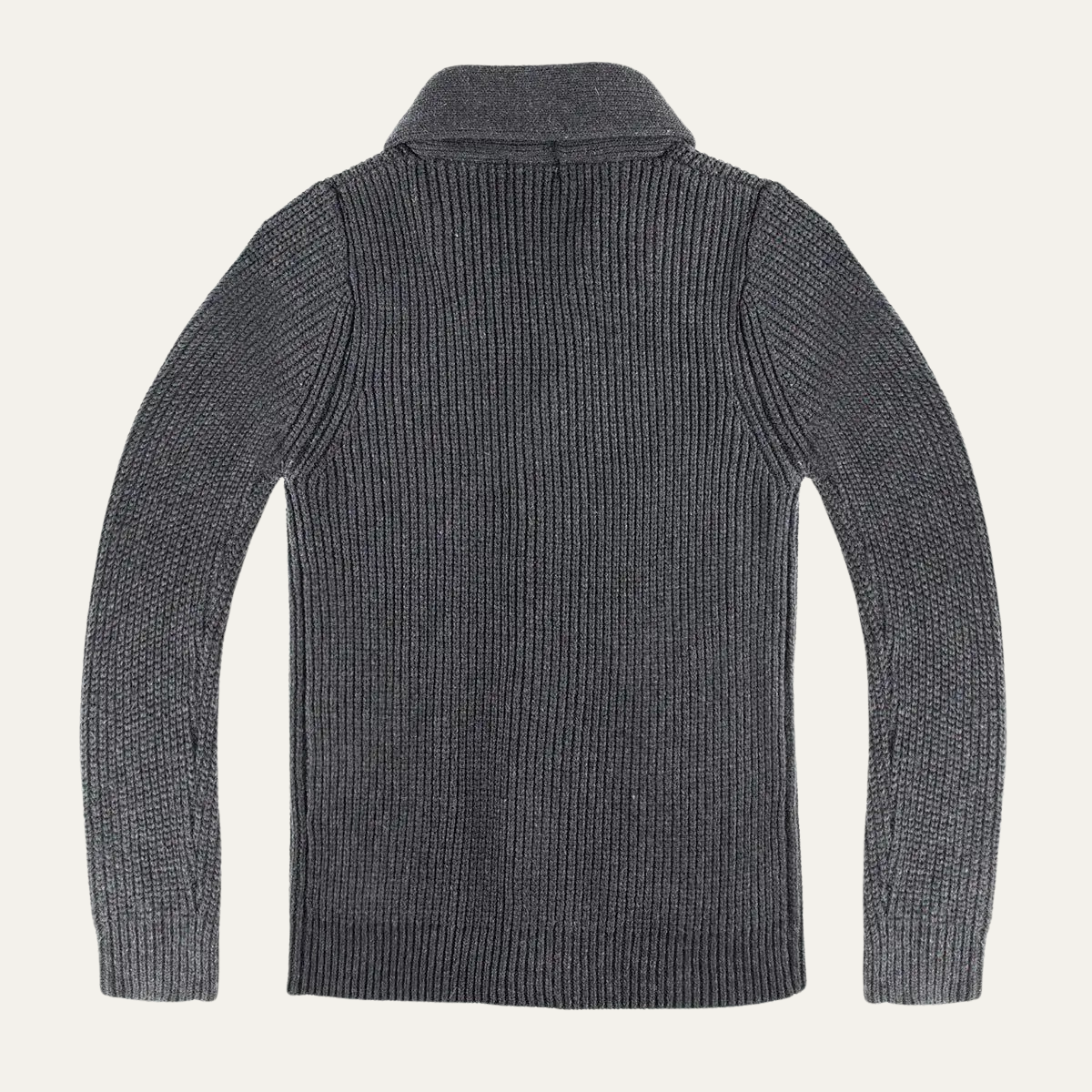 The Venezia Men's Shawl Collar Cunky Knit Cardigan