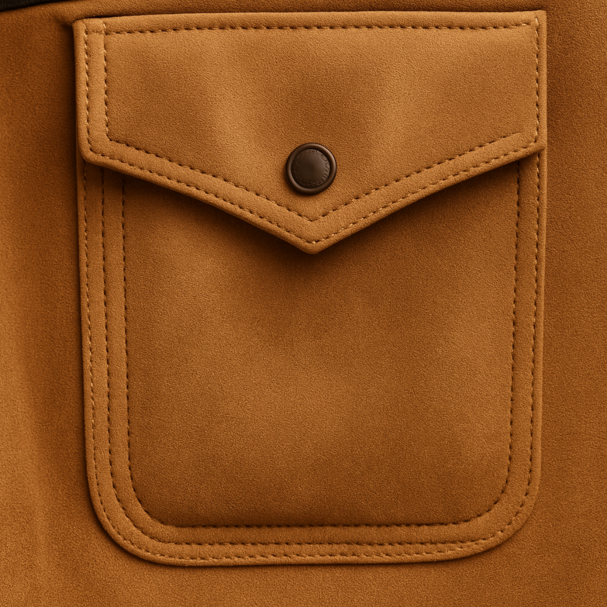 The Rhyl Men's Warm Retro Shearling Gilet with Pockets