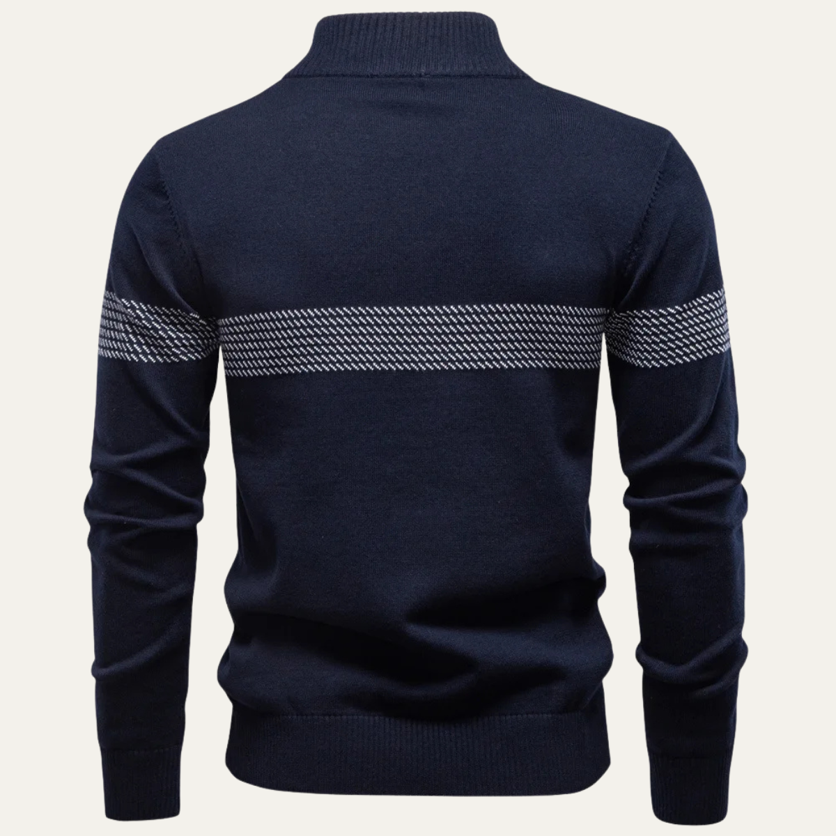 The Cotswolds Men’s Business Knit Quarter Zip Jumper