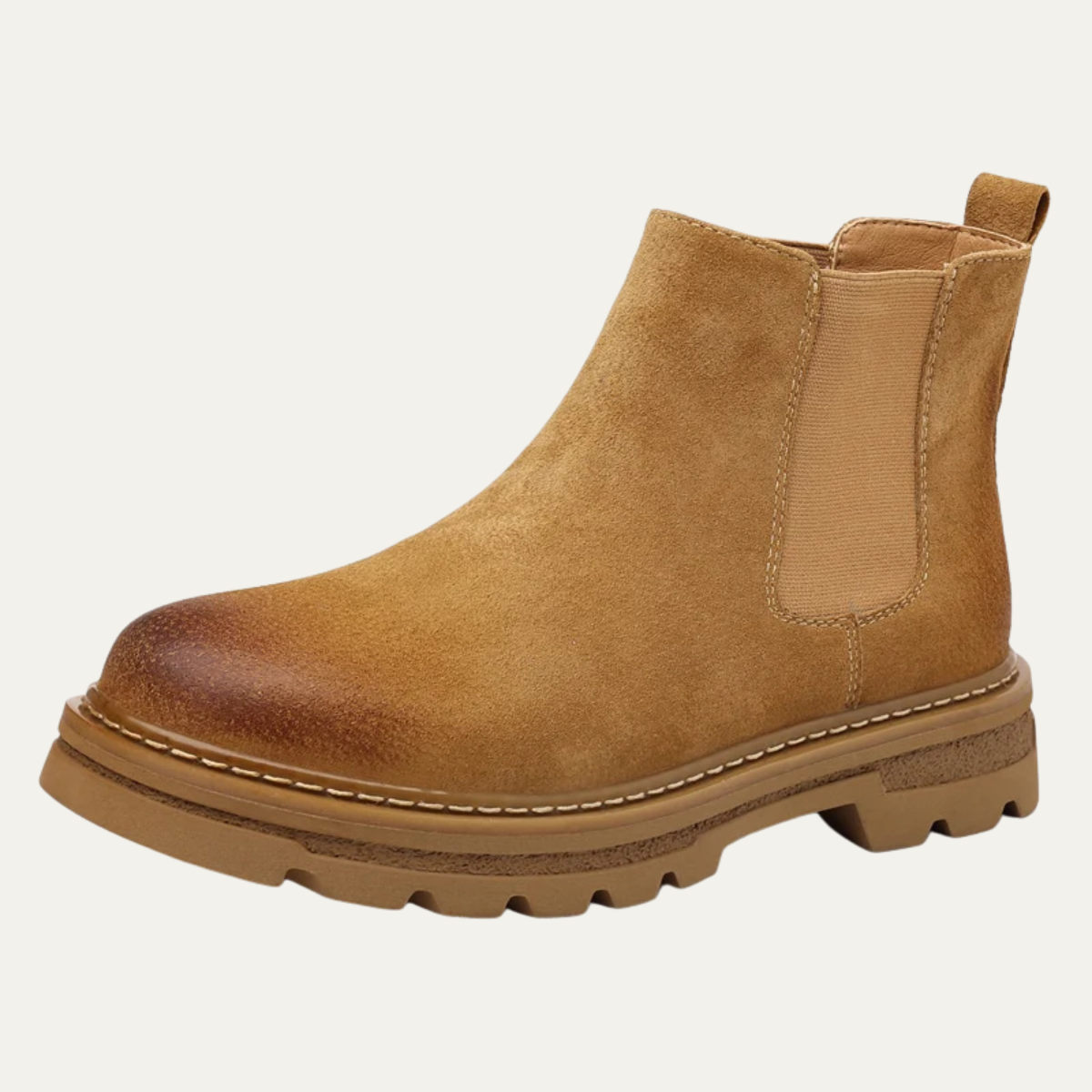 The Cardiff Bay Men's Comfortable Suede Chelsea Boots