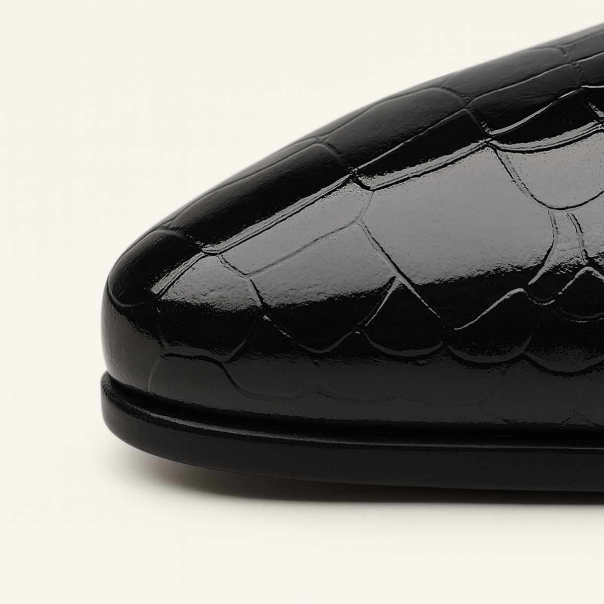 The Bardolino Men’s Patent Leather Smart Shoe – Pointed Toe Glossy Dress Shoes