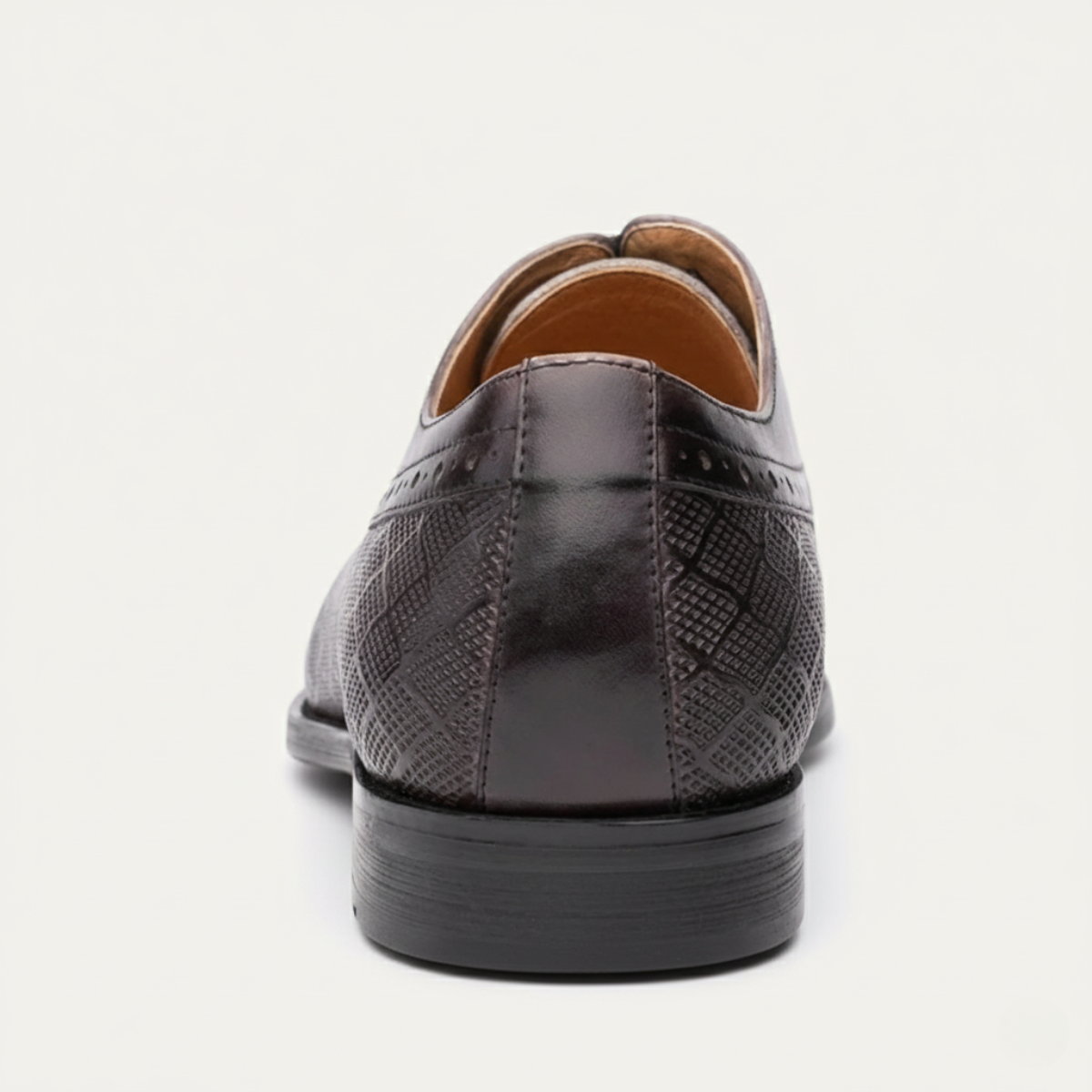 The Bolzano Men's Leather Dress Shoe – Lace Up Smart Shoe