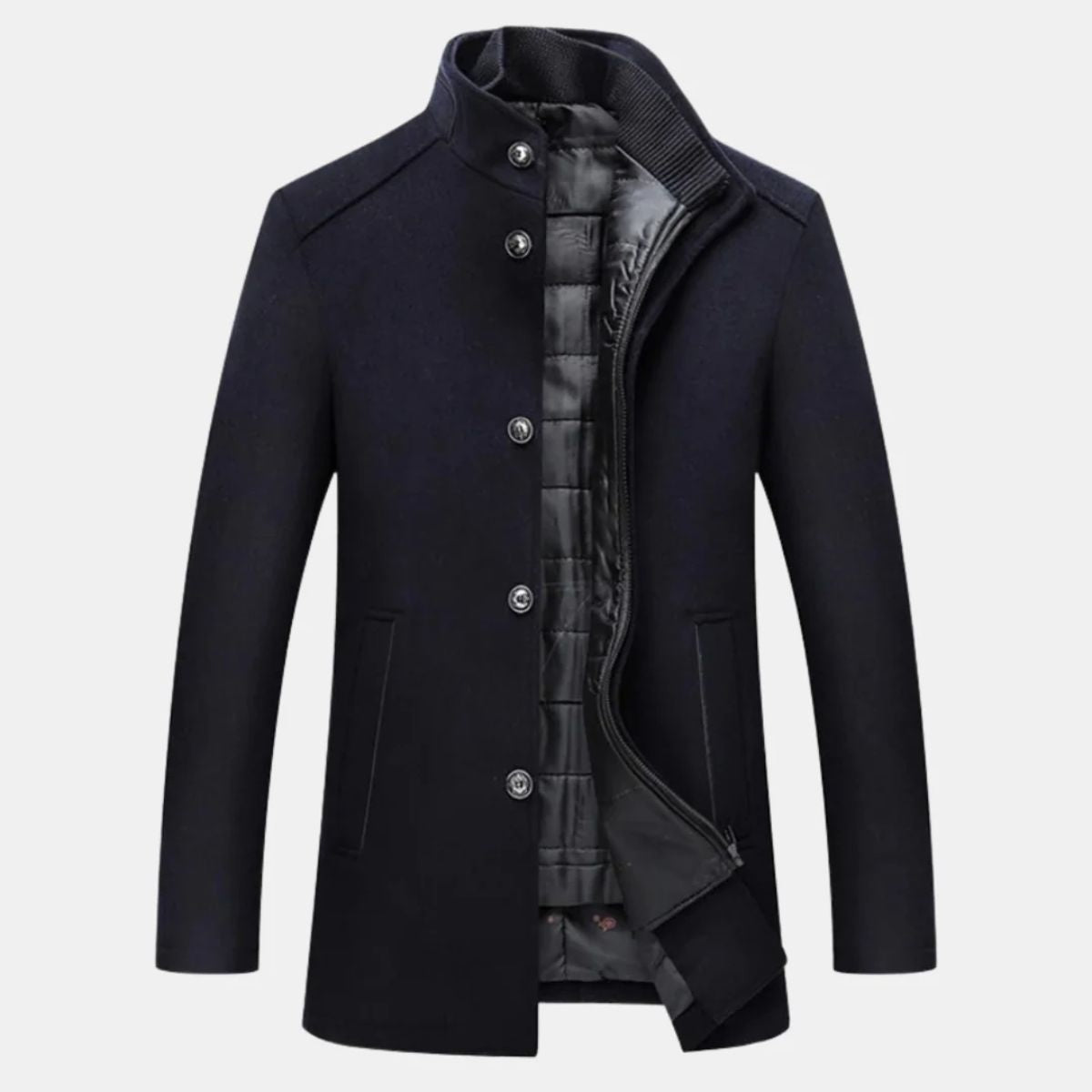 The Vienna Wool Coat – Men’s Classic Winter Overcoat