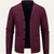 The Llangollen Men's Button Up Casual Knit Cardigan with Pockets