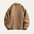 The Sicilia Men’s Fleece Lined Suede Sherpa Jacket with Shearling Collar