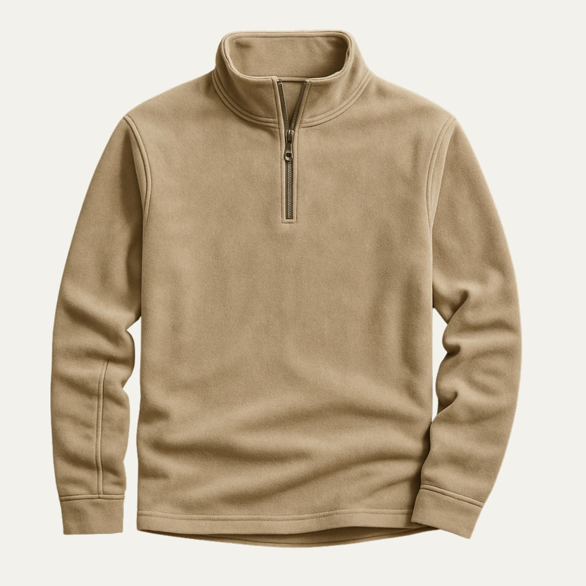 The Albury Fleece Jumper – Classic Quarter Zip Pullover for Men
