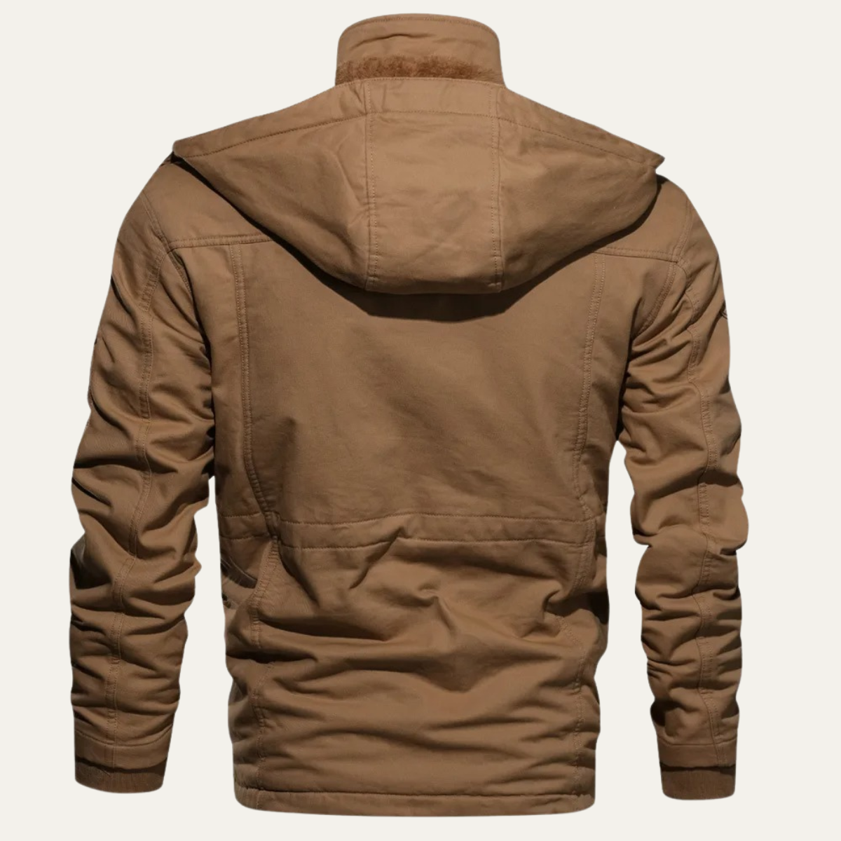 The Fenwick Men’s Thick Plush Lining Hooded Winter Jacket
