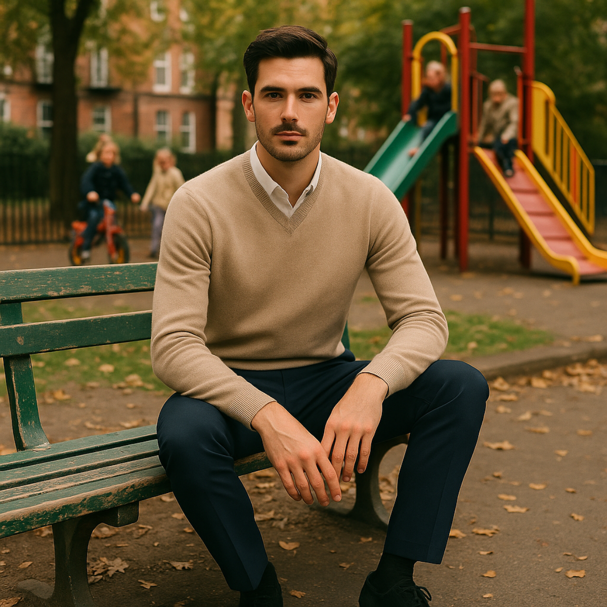 The Cleveland Cashmere Jumper for Men