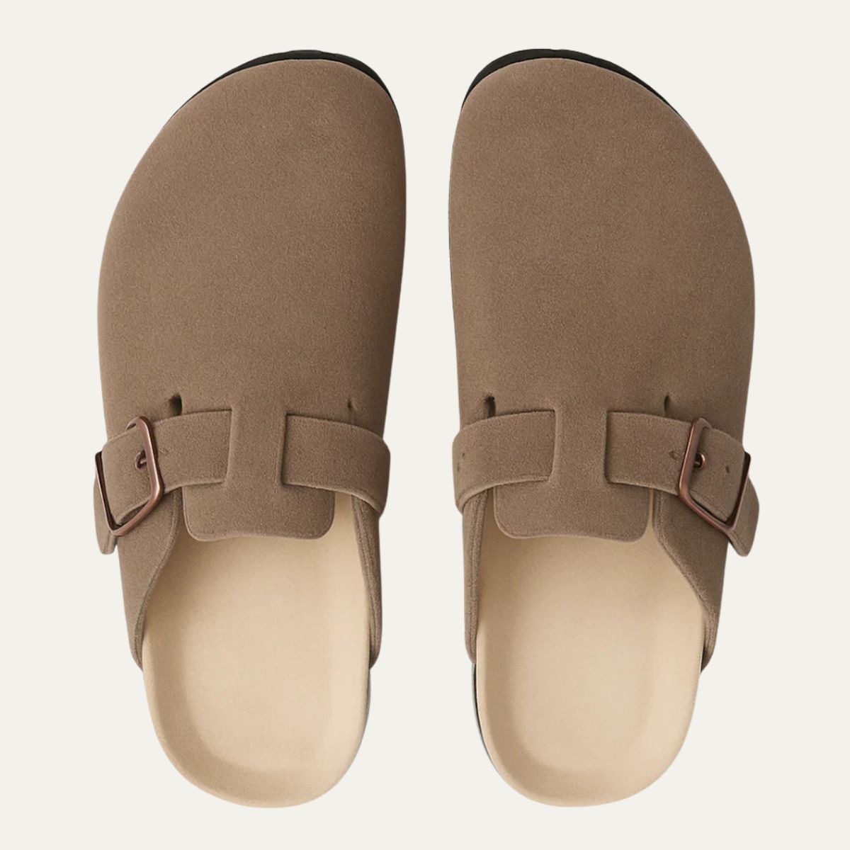 The Amalfi Khaki Suede Moccasin Slipper for Men — Relaxed Old Money Style