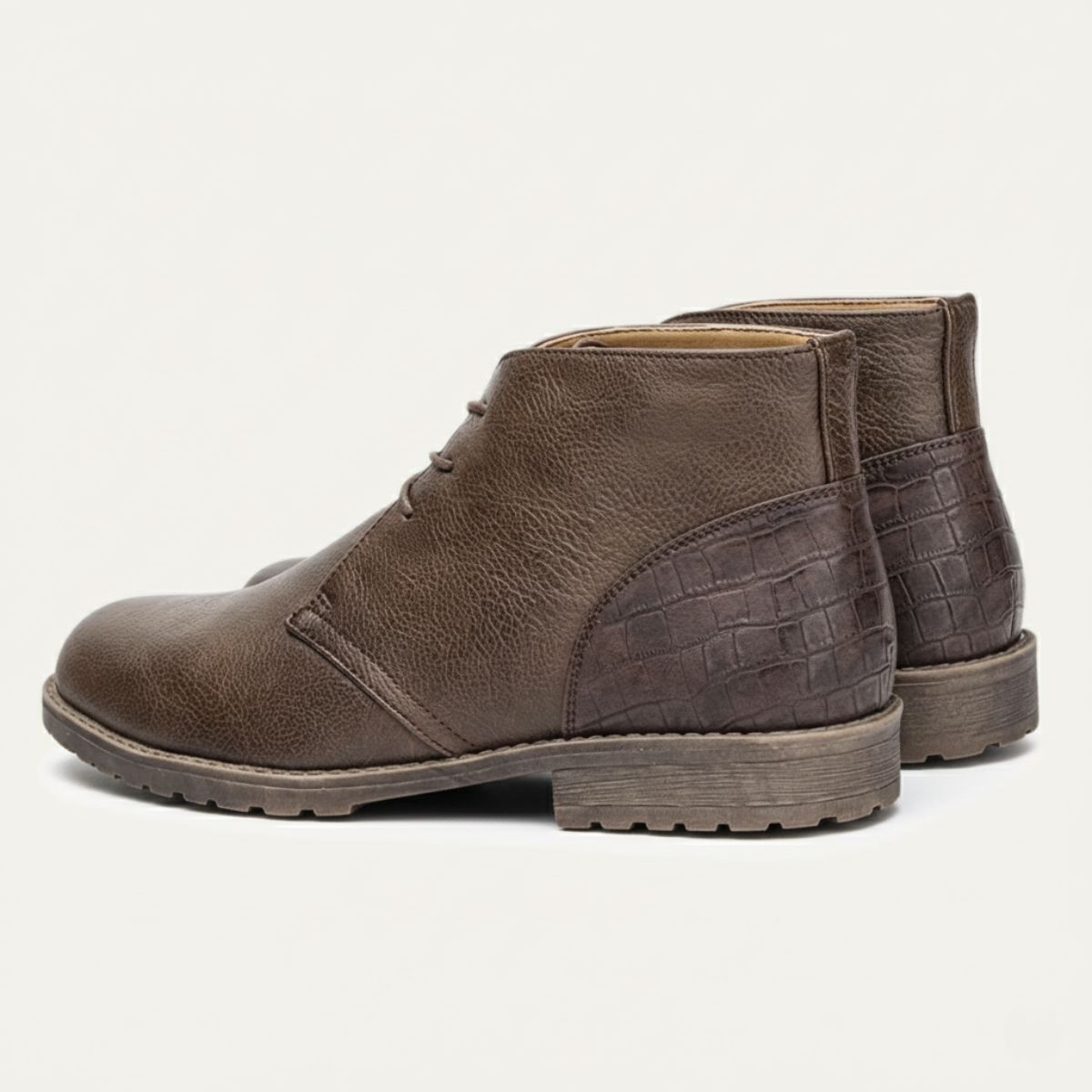 The Salisbury Men's Classic Retro Style Leather Boots