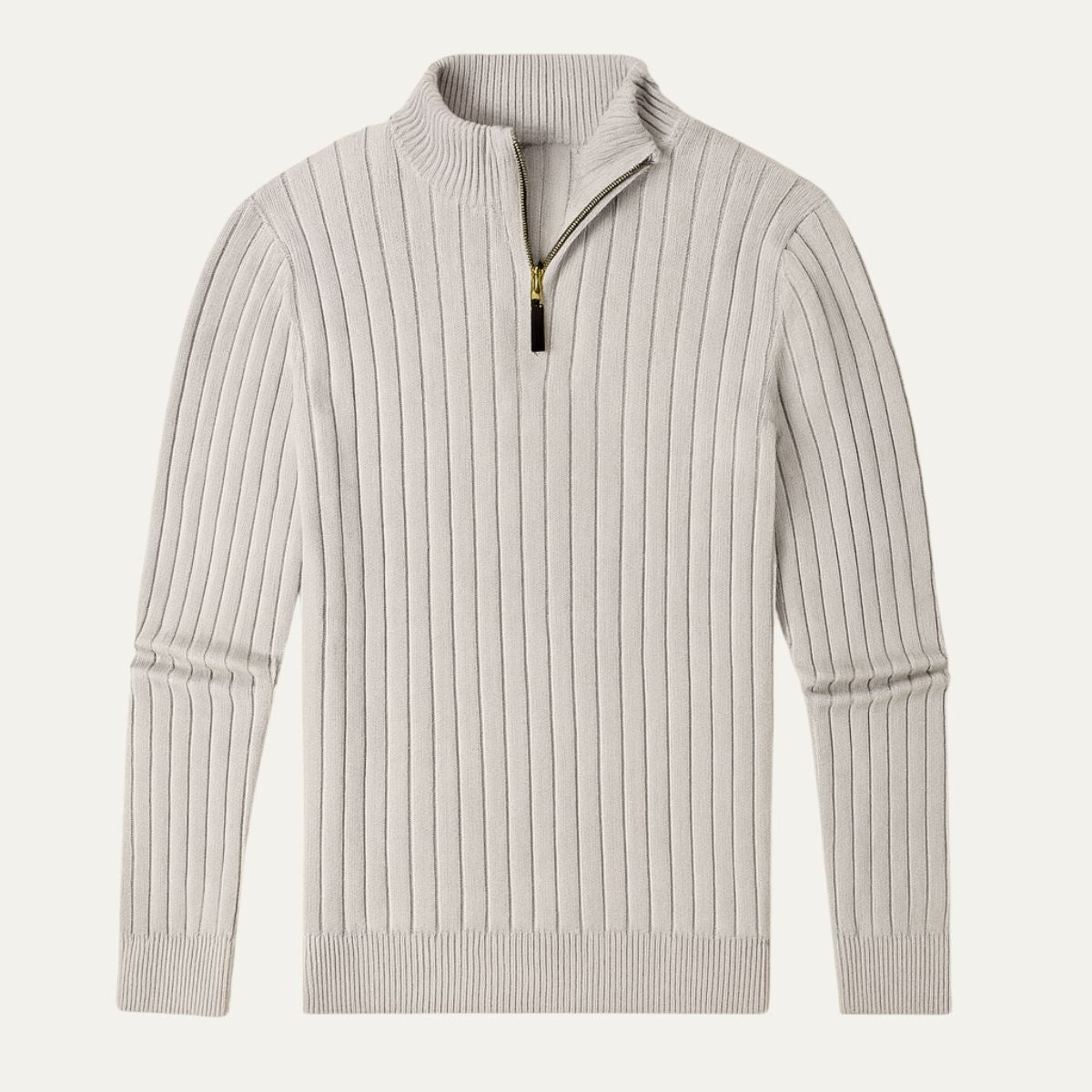 The Oslo Quarter Zip Jumper for Men - Old Money