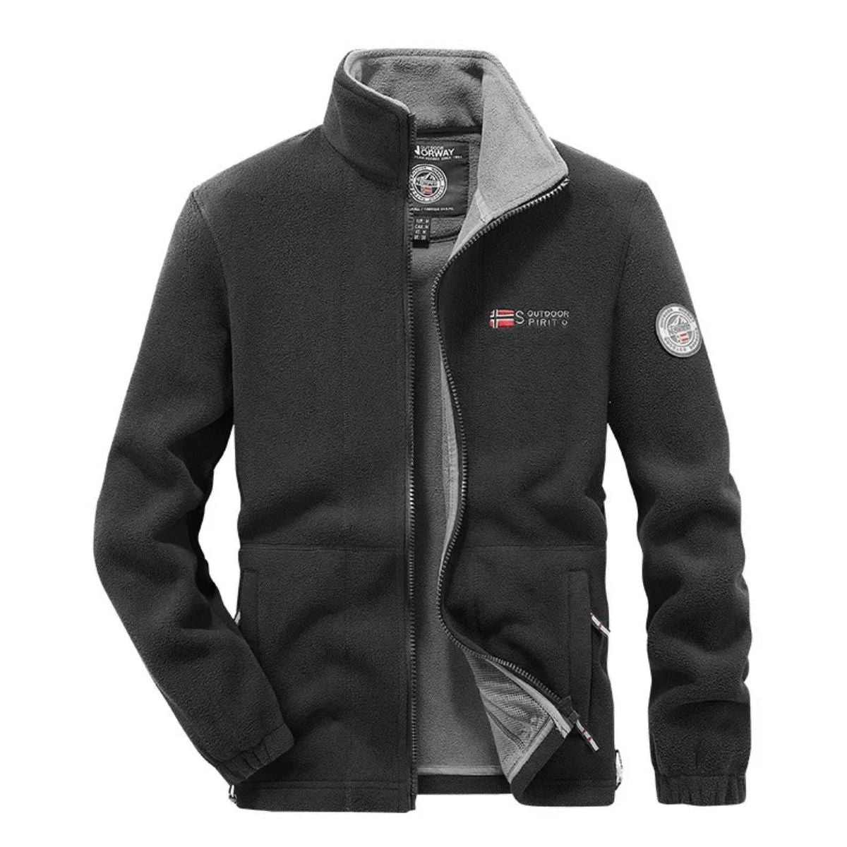 The Oslo Fleece Lined Warm Outdoor Jacket for Men