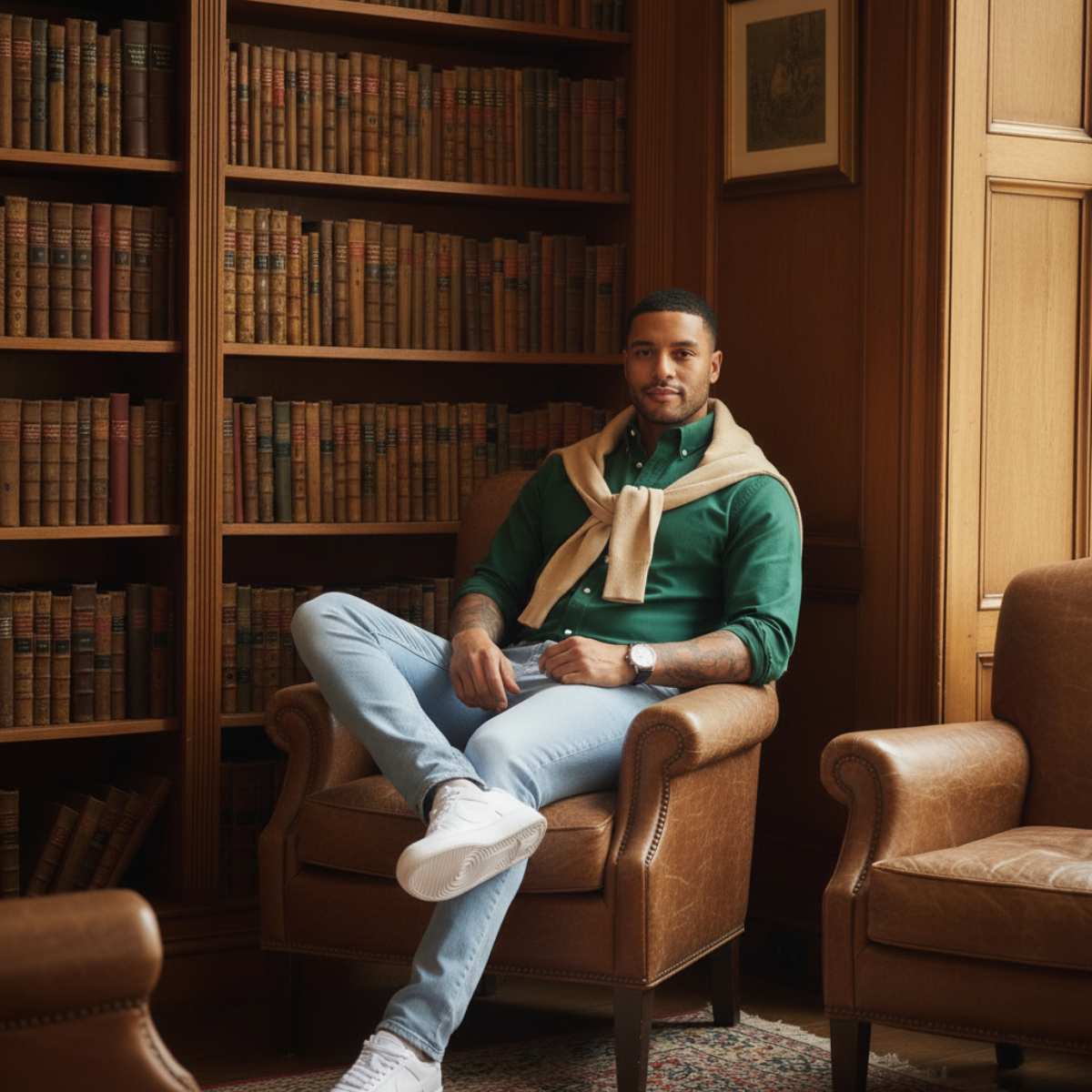 The Milano Slim Fit Classic Denim Jeans