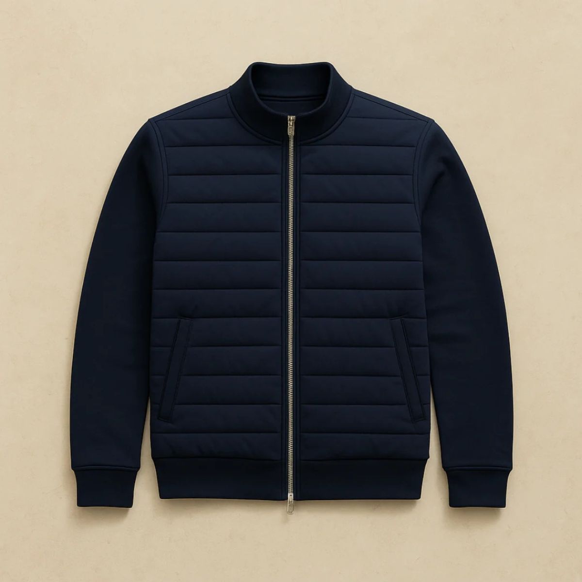 The Vendôme Casual Elegant Bomber Jacket for Men