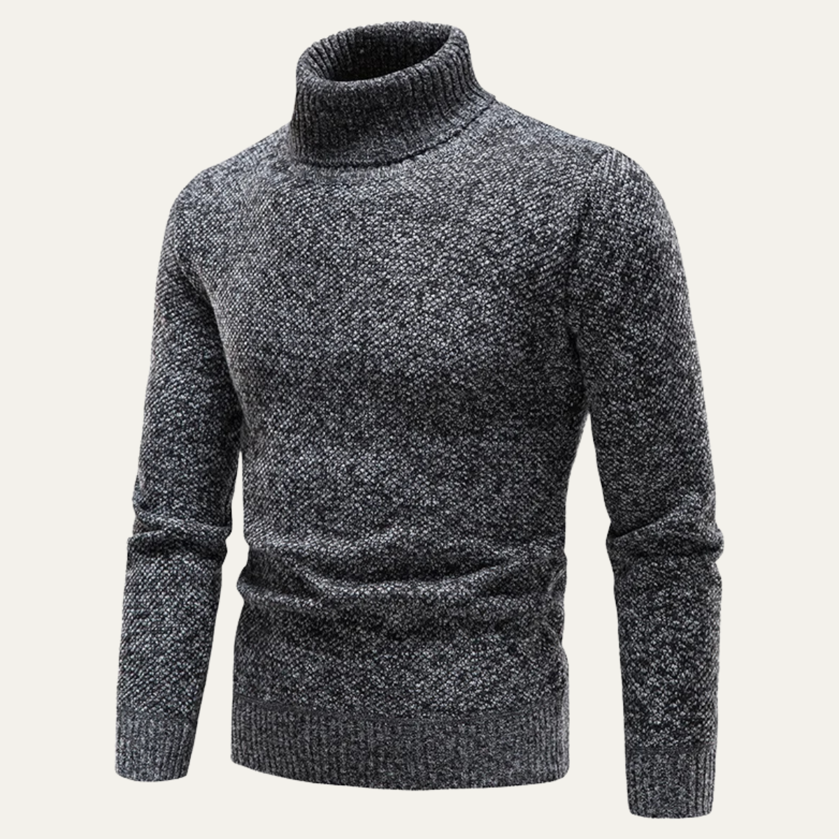 The Alessandria Men’s Thick Knit Warm Turtle Neck Jumper