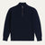 The Old Money Half-Zip Sweater for Men – Navy Blue