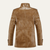 The Salina Men’s Warm Fleece Line Leather Jacket with Stand Collar