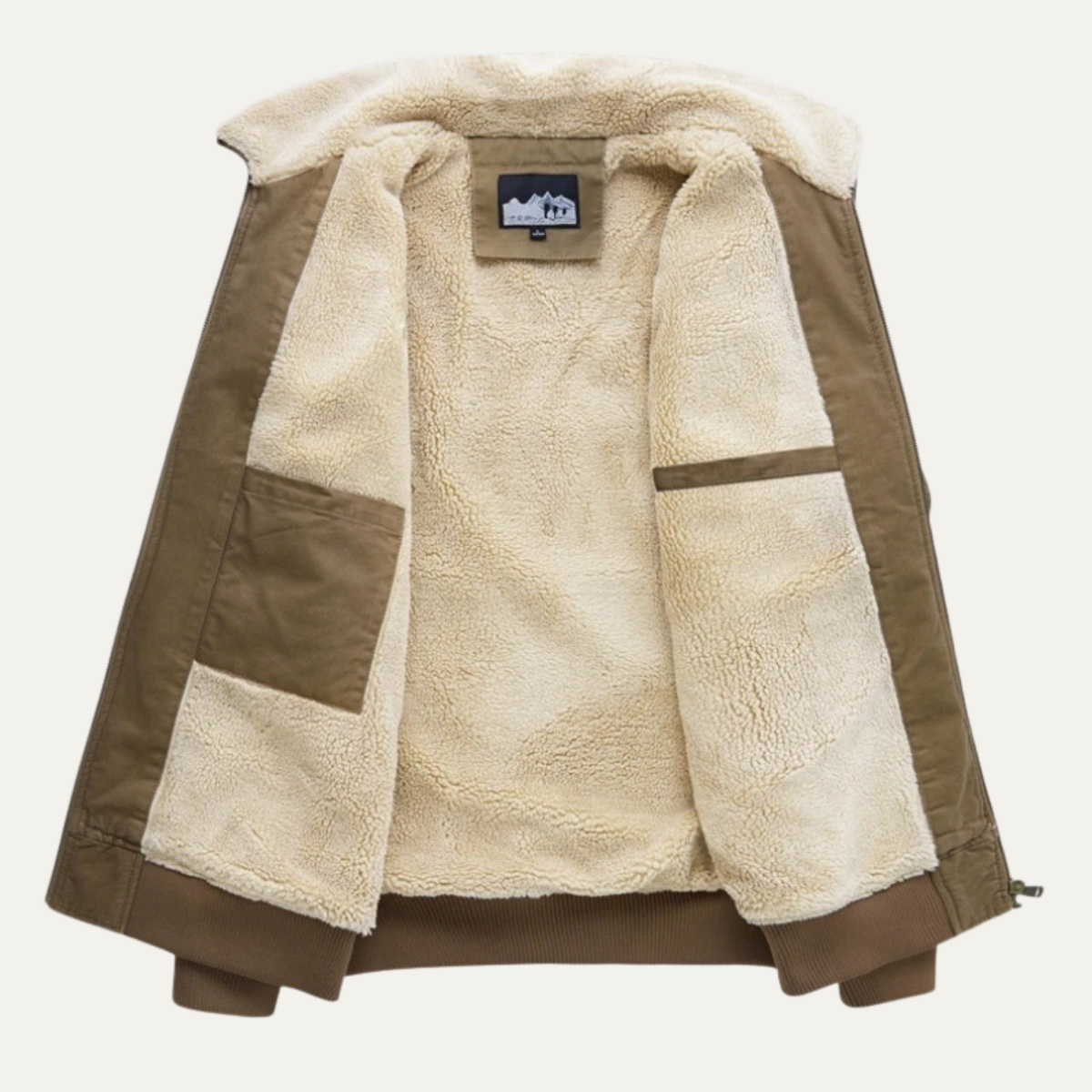 The Ironbridge Men’s Warm Winter Fleece Bomber Jacket