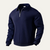 The Elgin Men's Casual Zip Up Polo Jumper