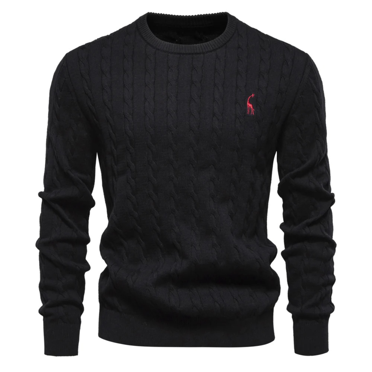 The Carmarthenshire Men's Stylish Crew Neck Knitwear Jumper