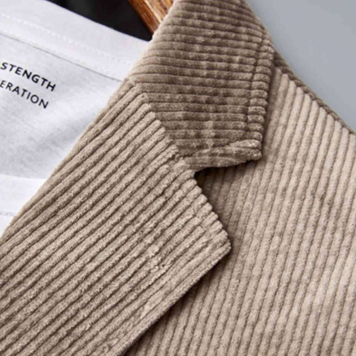 The Montalcino Men's Smart Casual Corduroy Blazer Jacket