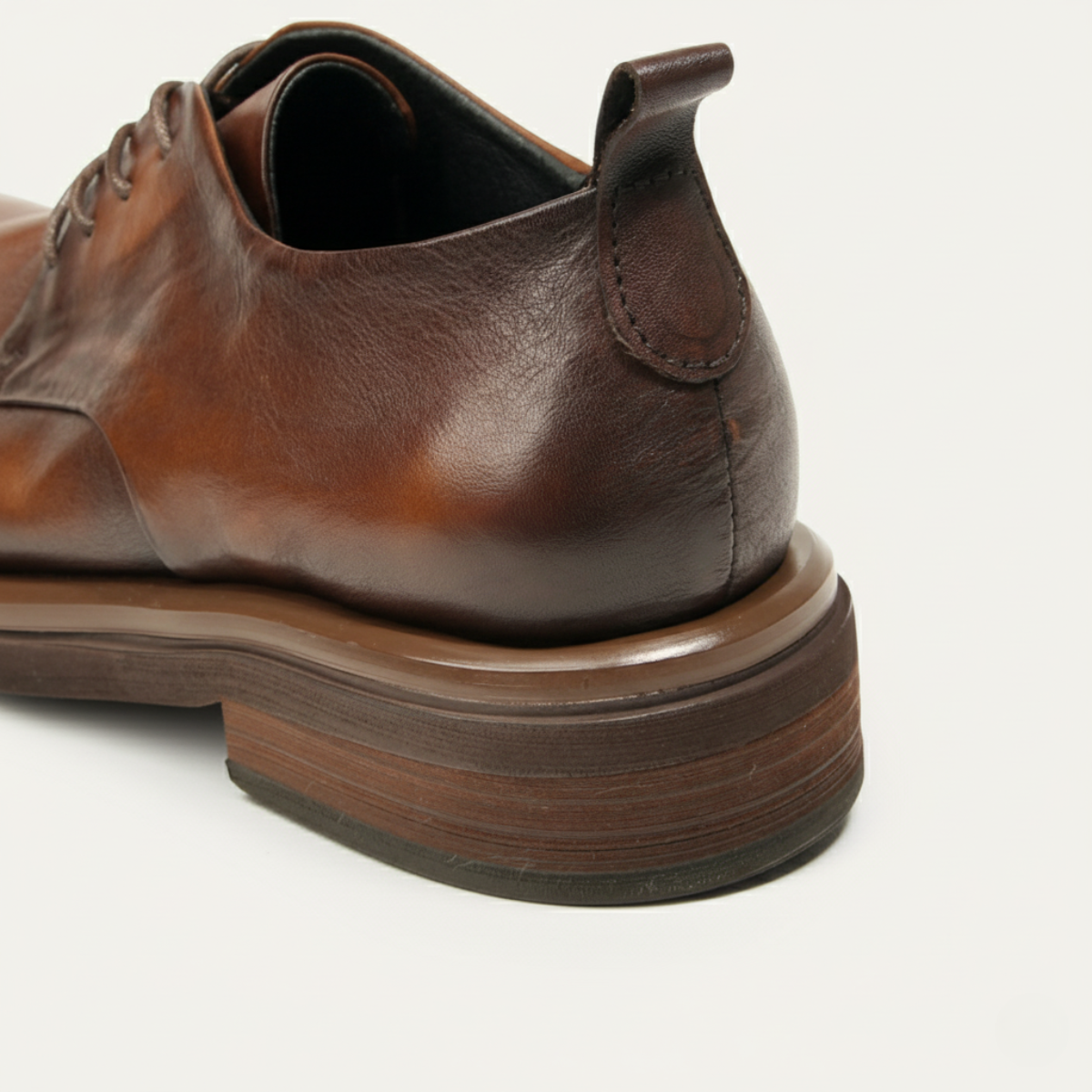 The Trento Men’s Leather Dress Shoe – Formal Lace Up Smart Shoe