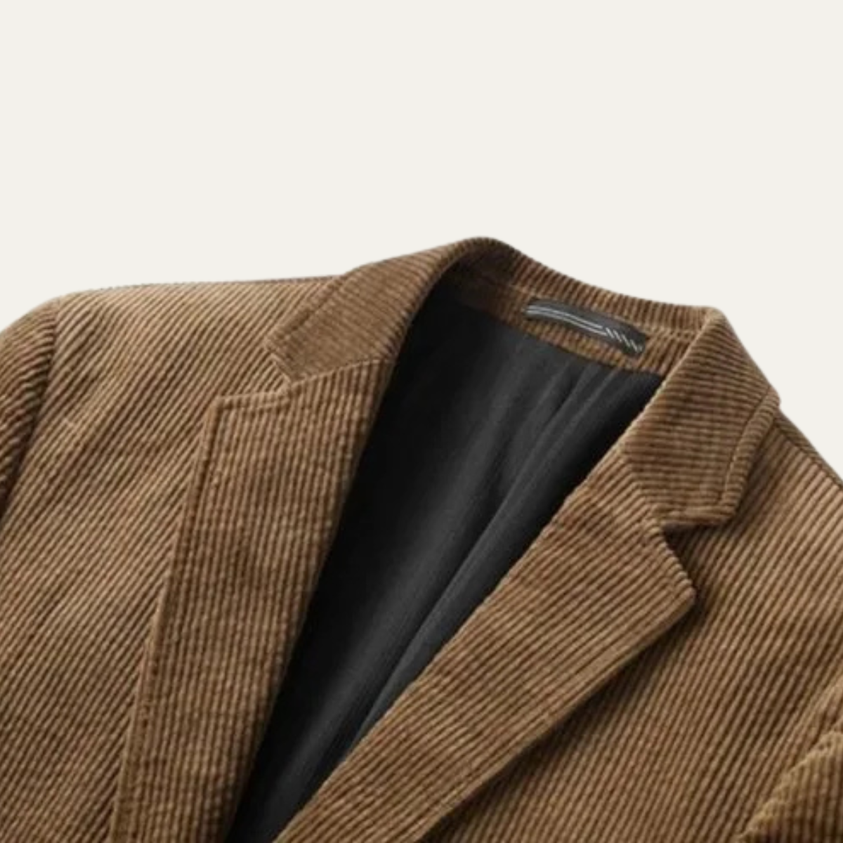 The Porto Cervo Men's Casual Two Button Corduroy Blazer Jacket