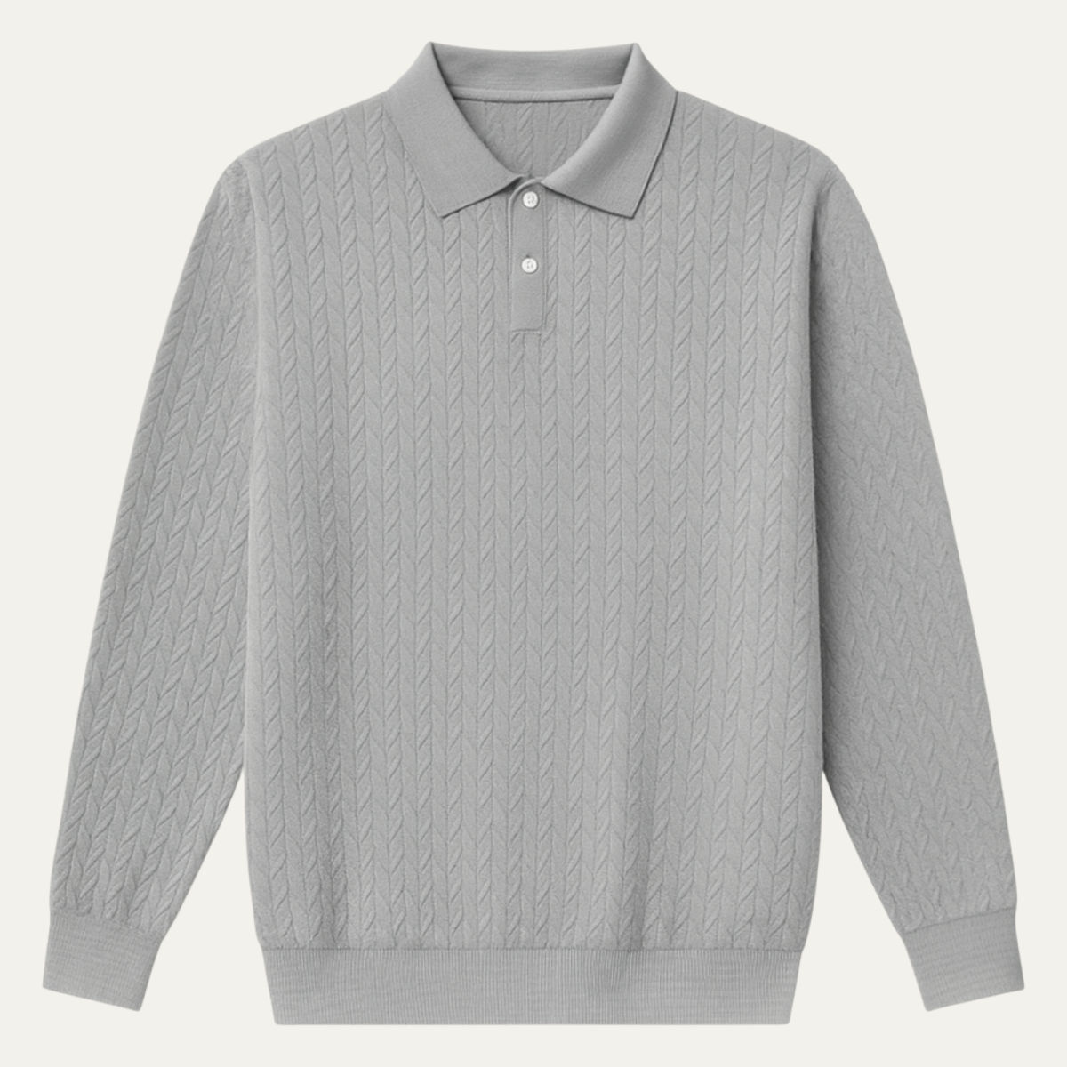 The Argyll Men's Casual Knit Business Polo Jumper