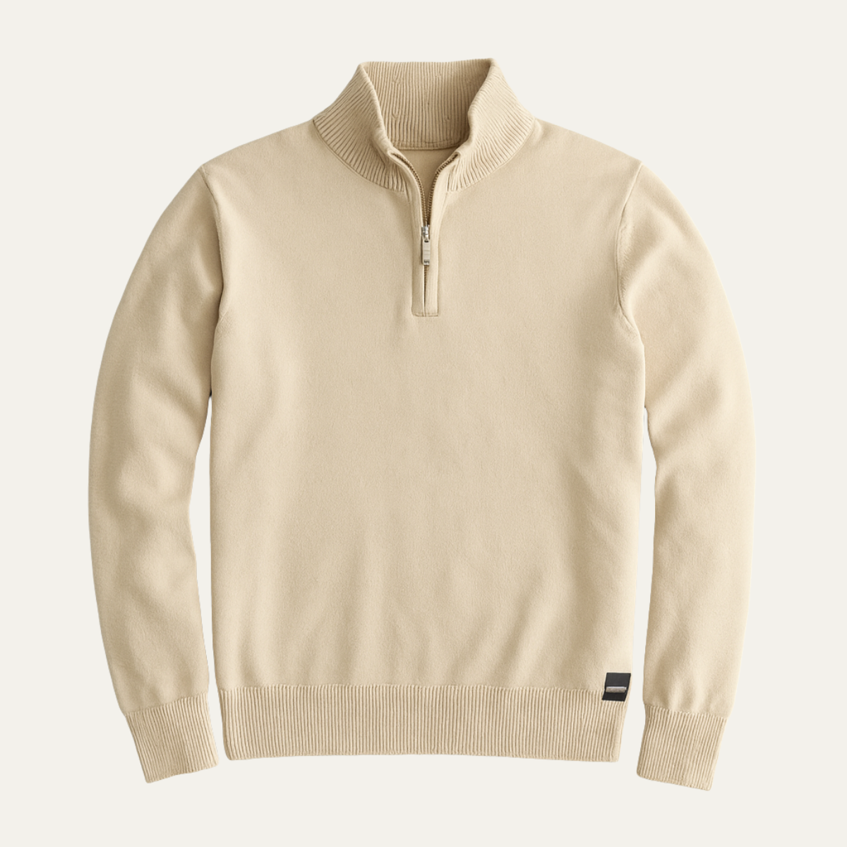 The Dartmouth Men's Half Zip Knit Smart Casual Jumper
