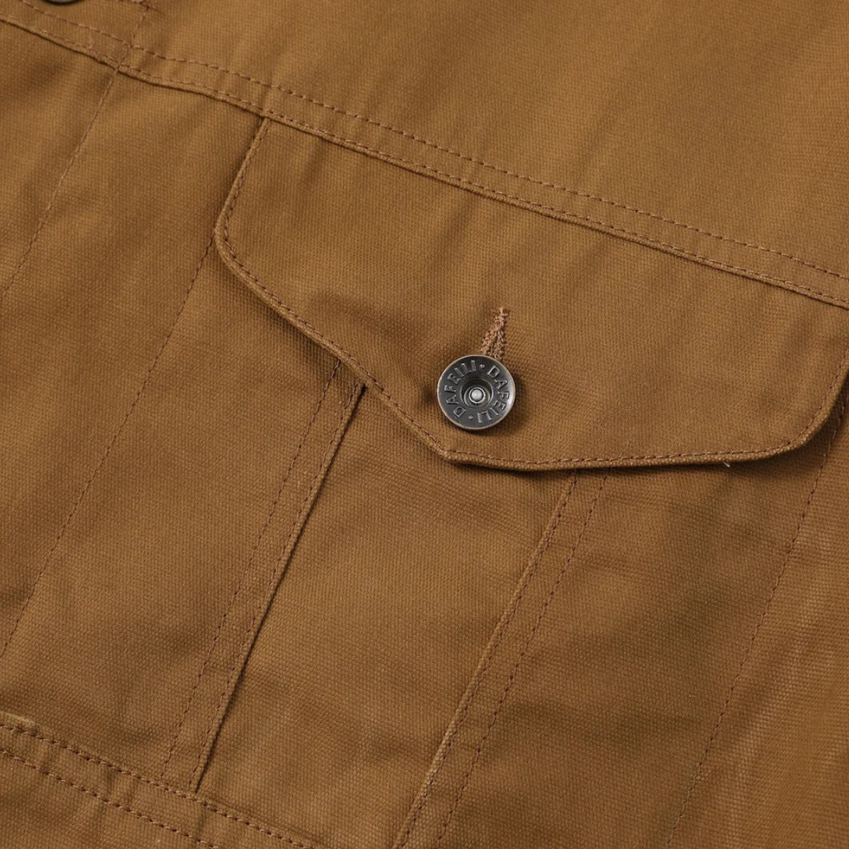 The Arcachon Men’s Vintage Waxed Canvas Work Cruiser Jacket