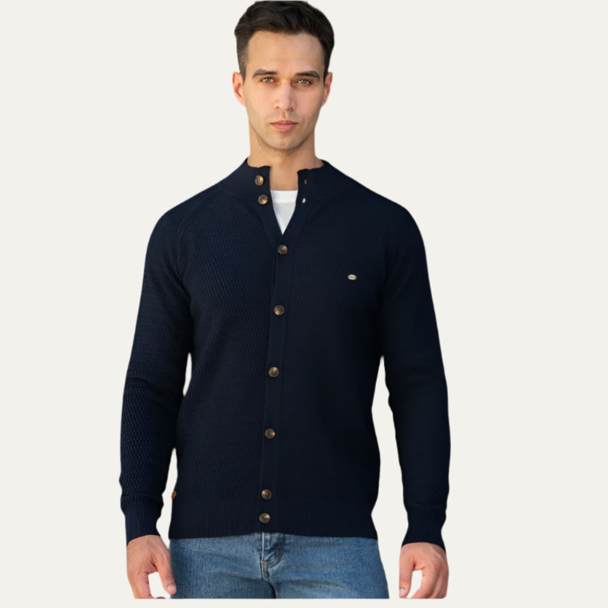 The Stratford 100% Cashmere Cardigan for Men